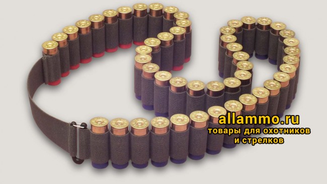 ammoband.jpg Патронташ-лента на 50 патронов для 12/16 калибра