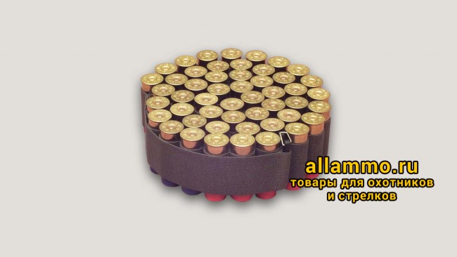 ammoband1.jpg Патронташ-лента на 50 патронов для 12/16 калибра