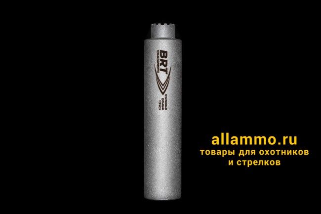 IMG_8252 Реактивный ДТКП закрытого типа BRT Барс газоразгруженный для АК-74/Сайга-МК, кал. 5,45/223 (170мм, резьба M24х1,5R, п/п 7,5мм, ⌀ 45мм)