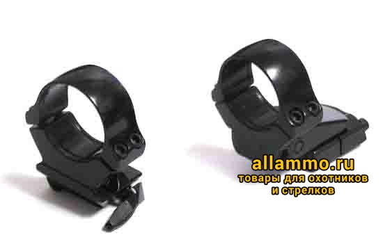 pic_12912b.JPG 504-00047 Быстросъемные поворотные кольца Apel EAW 26мм с основаниями на CZ-550 KR=26мм BH=19мм