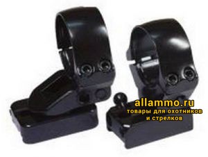 300-00238 Быстросъемные поворотные кольца Apel EAW 26мм с основаниями на Tikka T3/Sako TRG 21 KR=17мм BH=18мм