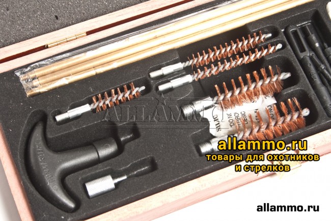 Универсальный набор DAC для чистки в деревянном кофре 17 предметов