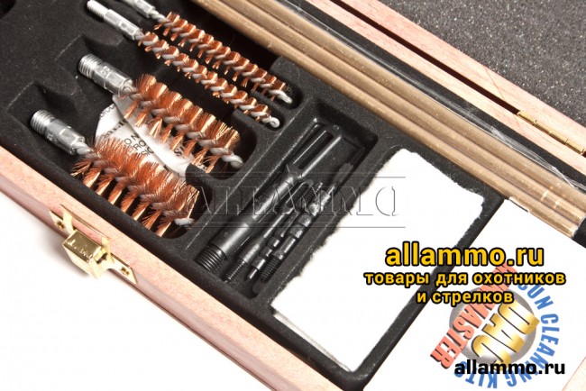 Универсальный набор DAC для чистки в деревянном кофре 17 предметов