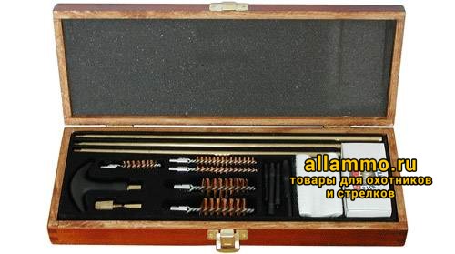 Универсальный набор DAC для чистки в деревянном кофре 17 предметов