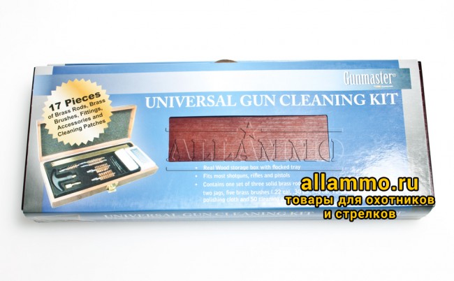 Универсальный набор DAC для чистки в деревянном кофре 17 предметов