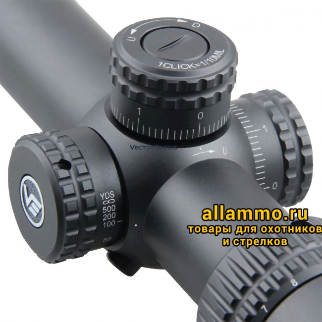 Оптический прицел Vector Optics Veyron 6-24x44 FFP кольца 30мм (для пневматики)