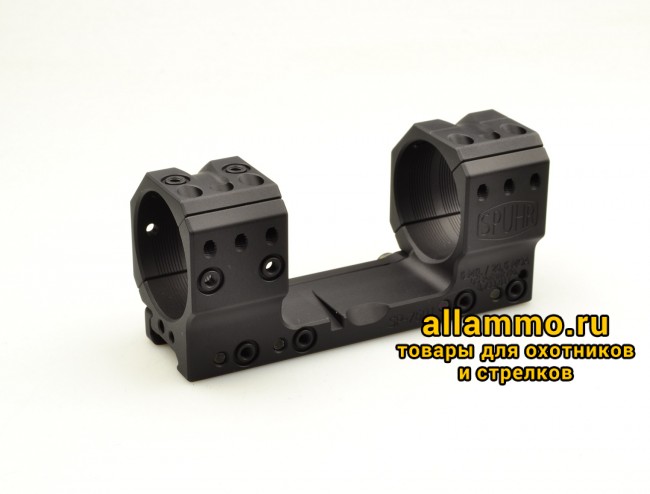 Тактический кронштейн SPUHR D40мм для установки на Picatinny, H30мм, наклон 6MIL/20.6MOA (SP-7601)