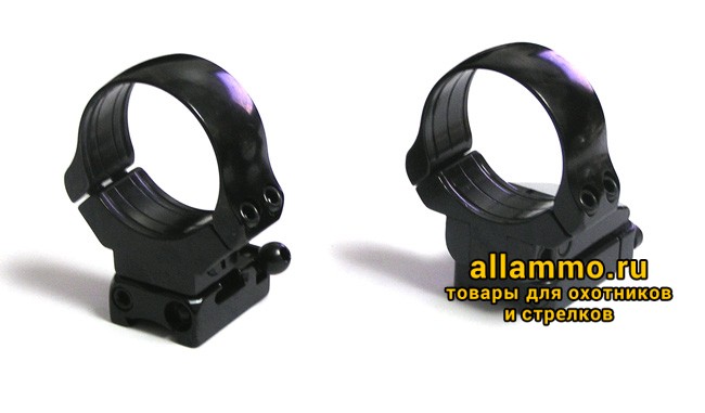 3394a90f1ede360d2702ce1b82beac04.jpg 300-00026 Быстросъемные поворотные кольца Apel EAW 26мм с основаниями на Anschutz KR=26мм BH=17мм