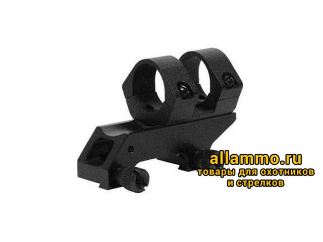 Кронштейн ИЖ-94/Точприбор Крепление Точприбор (кольца 25,4мм) на базу ласточкин хвост 8-12мм (ИЖ-94)