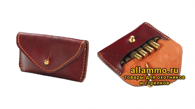 5797_0.png VEKTOR Подсумок из натуральной кожи на 7 нарезных патронов средний (П-38-308)