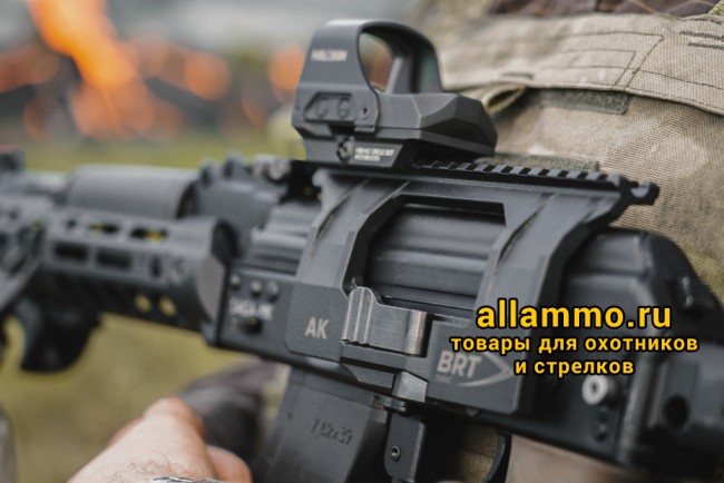 Быстросъёмный боковой кронштейн Picatinny/Weaver BRT на АК/Вепрь/Сайга