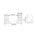 SP-7602 Тактический кронштейн Spuhr кольца 40мм на Weaver/Picatinny наклон 20,6MOA H=38мм Н=18мм фото 5