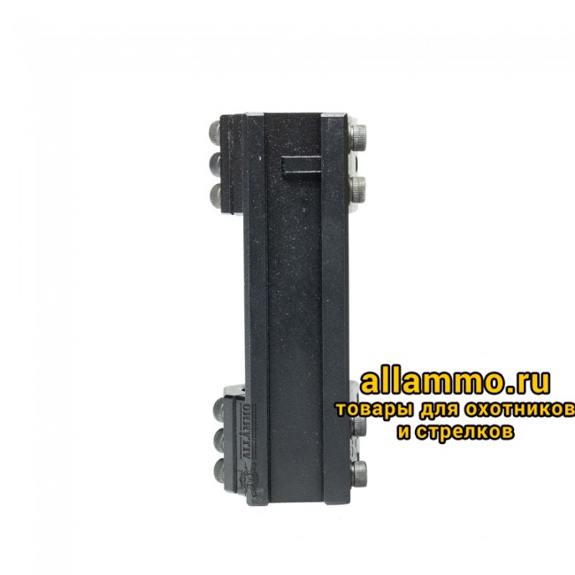 Моноблочный кронштейн РОСТ "ХВАТ" 34мм H15мм 20MOA на Picatinny/Weaver