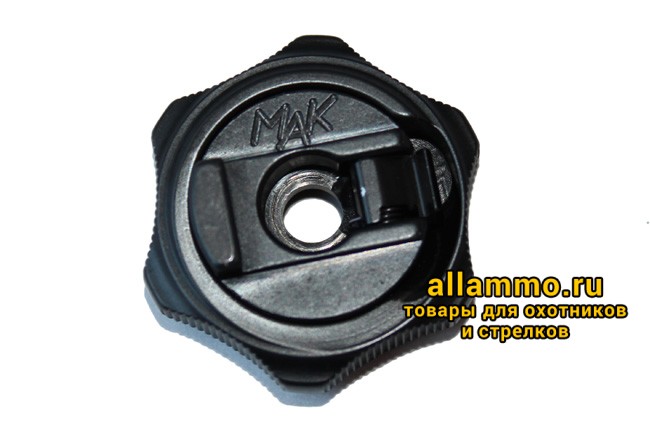 1400-1408 Ротационный зажим МАК для поворотного кронштейна на призму 14 мм BH=8мм