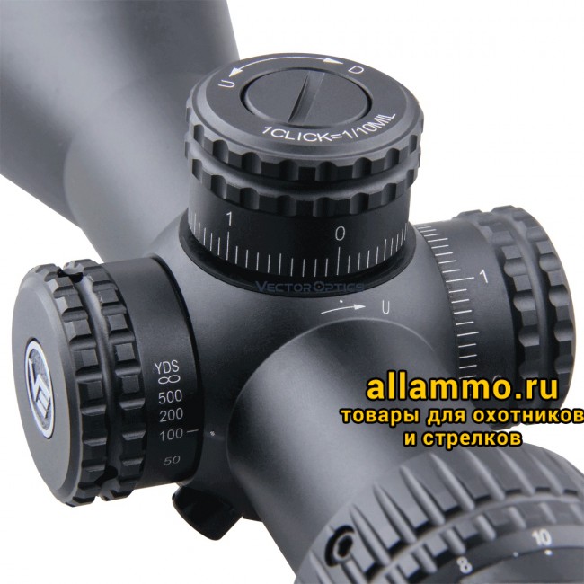 Оптический прицел Vector Optics Veyron 3-12x44 SFP кольца 30мм (для пневматики)