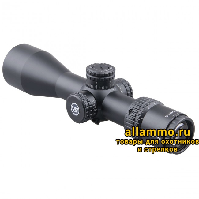 Оптический прицел Vector Optics Veyron 3-12x44 SFP кольца 30мм (для пневматики)