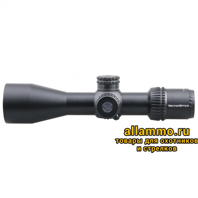Оптический прицел Vector Optics Veyron 3-12x44 SFP кольца 30мм (для пневматики)