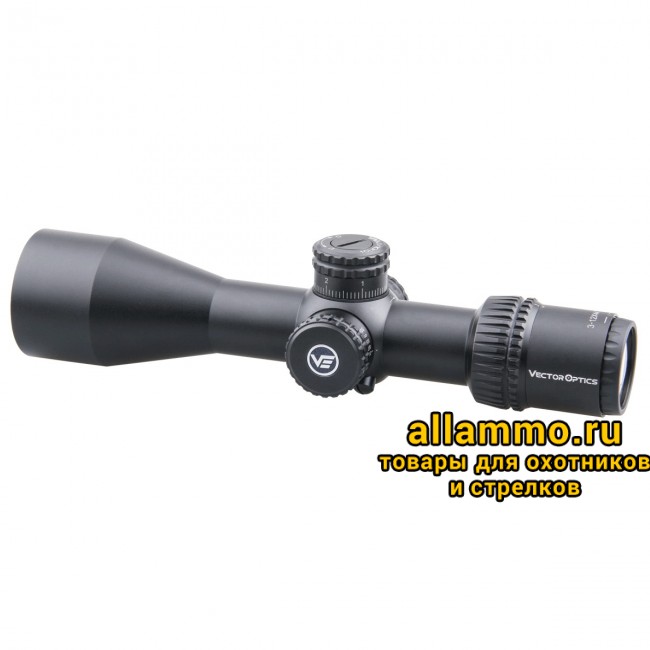 Оптический прицел Vector Optics Veyron 3-12x44 SFP кольца 30мм (для пневматики)