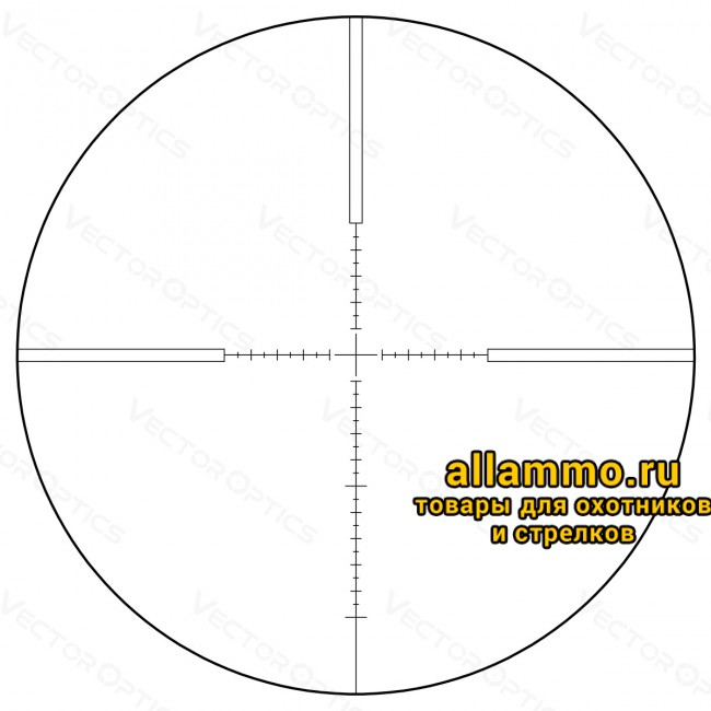Оптический прицел Vector Optics Veyron 3-12x44 SFP кольца 30мм (для пневматики)