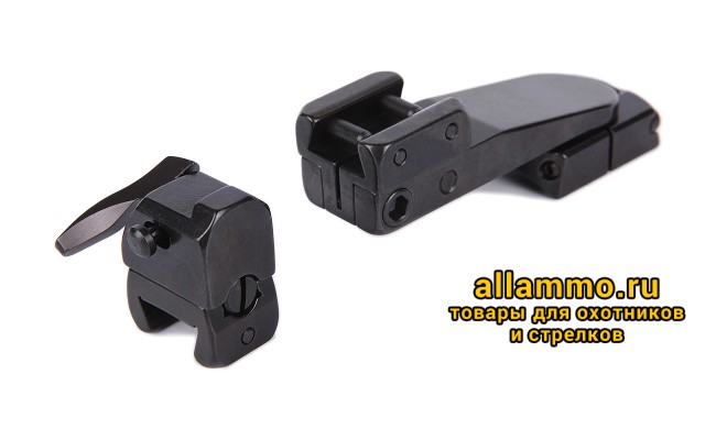 50837ec26857d30739e88090aa1a0a4e.jpg 600-00406 Быстросъемный поворотный кронштейн Apel EAW под LM-призму с основаниями на Heym SR30 KR=45мм BH=17мм