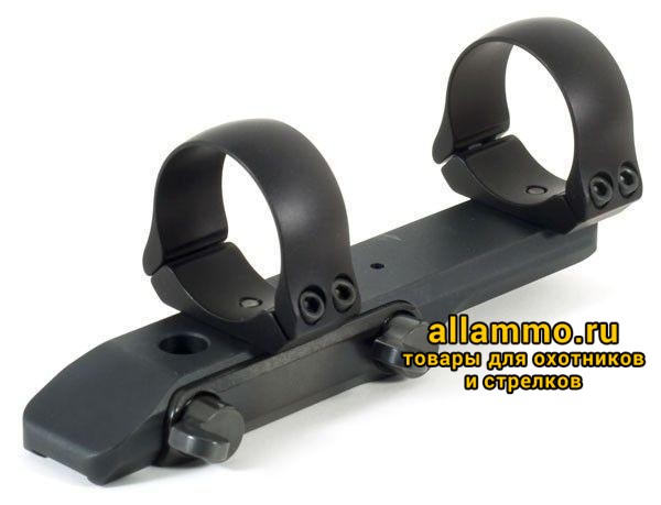 5022-3000 Быстросъемное единое основание MAK кольца 30мм на призму 12мм BH=2,5мм