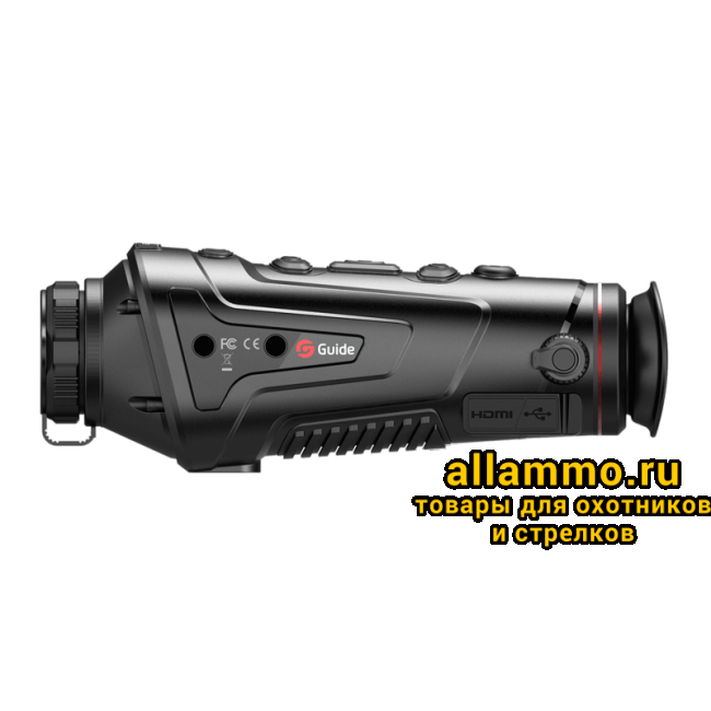 62c810310699a.png Тепловизионный монокуляр Guide TrackIR Pro 19mm (640x480px, ø19мм)