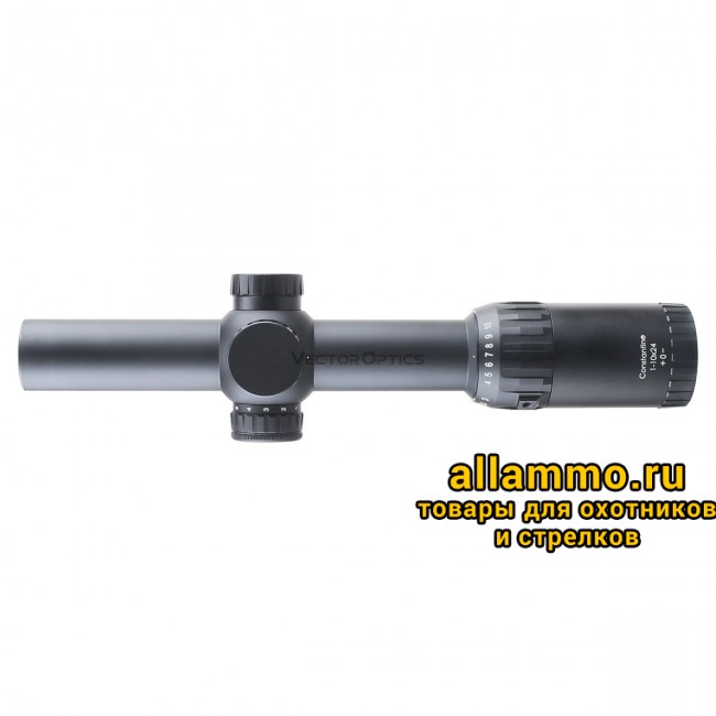 Оптический прицел Vector Optics Constantine 1-10x24 SFP Fiber кольца 30мм