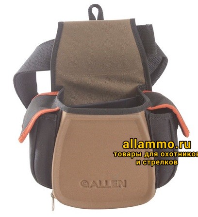 cdf81819c82458e9e32e784d6fb4b1a4.jpg Allen Сумка для патронов с доп. карманами для наушников, очков, чоков (на пояс)