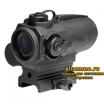 Коллиматорный прицел Sightmark Wolverine CSR 1x23 4MOA на Weaver (SM26021)