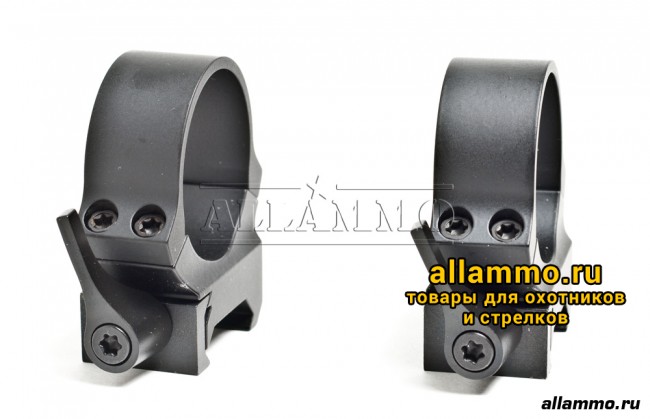 Крепление Leupold (кольца 30мм) QRW на базу weaver средние 49863