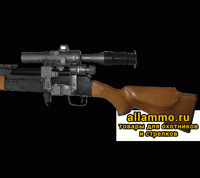 Оптический прицел НПЗ ПО 4x24 на Сайгу Вепрь