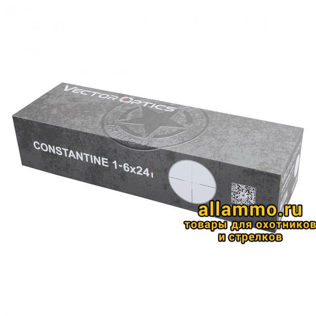 Оптический прицел Vector Optics Constantine 1-6x24 SFP кольца 30мм