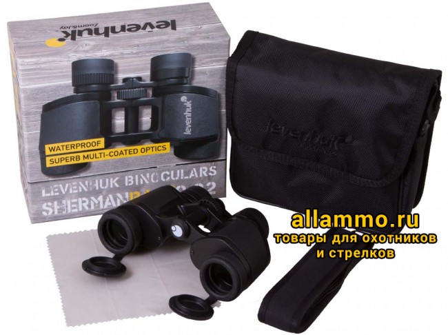 Бинокль Levenhuk Sherman BASE 8x32