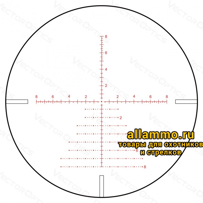 Оптический прицел Vector Optics Continental Tactical X6 5-30x56 SFP Zero Stop кольца 30мм