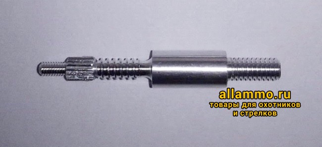 Адаптер-иголка A2S GUN № 6 (дюраль, резьба папа, дюймовая 8/32 для Dewey 30CА, Tipton 27-45)