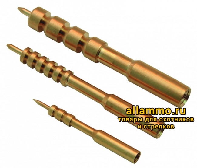 275515b060f404b563a7e2ee378e6ecf.jpg Вишер ЧИСТОGUN d=6,4мм, латунь, резьба мама, 12/28 для шомполов Dewey 30C (CH-30J)