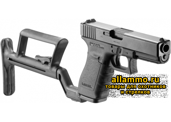 Телескопический приклад FAB Defense GLR-440 для Glock 19