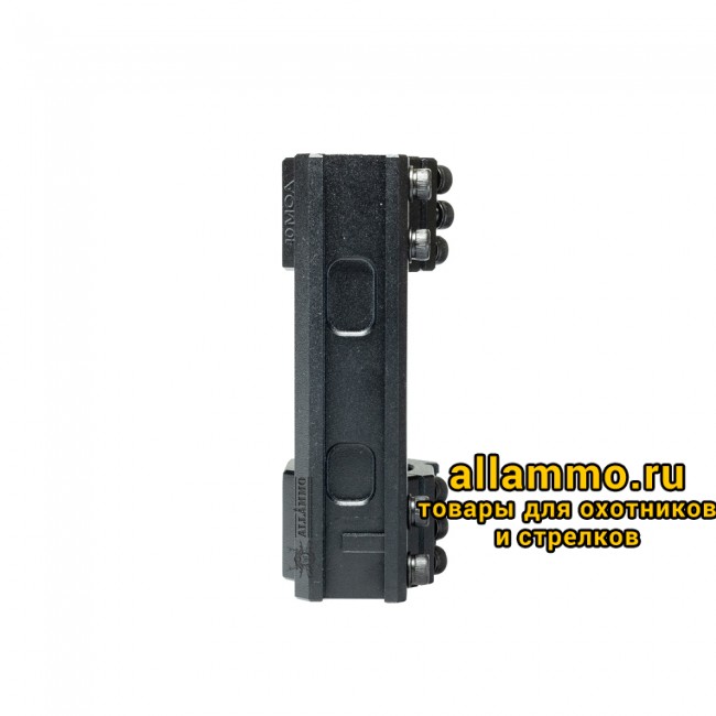 Моноблочный кронштейн РОСТ "ХВАТ" 34мм H20мм 40MOA на Picatinny/Weaver