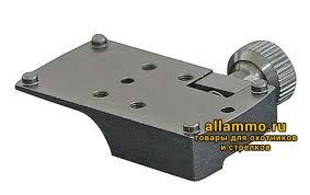 14445 10100-019075 Кронштейн HENNEBERGER для установки прицелов типа Docter Sight на CZ-550/557 призма 19 мм Германия