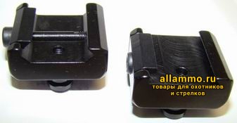 43000 Адаптер Apel EAW под основания с регулировкой базы для BURRIS/Bushnell - Laserscope BH=10,2/7,4мм