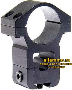 4375.750.jpg RG18D-25M Кольца Leapers 25,4 мм для установки на оружие с призмой 10-12 мм, STM, cредние