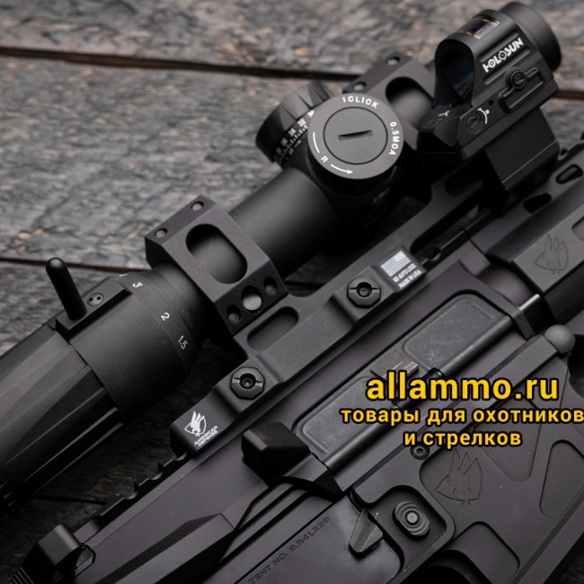 4 Быстросьемный моноблок на Picatinny American Defense Recon-M-30-TL, кольца 30 мм с выносом