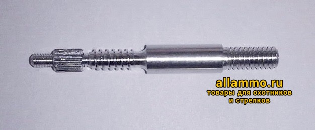 Адаптер-иголка A2S GUN № 7 (дюраль, резьба папа, дюймовая 8/32 для Dewey 22CА, Tipton 22-26)
