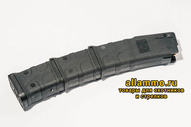 Магазин Pufgun на Сайга-9/ПП-Витязь 9х19 30 патронов, (возм.укорочения)