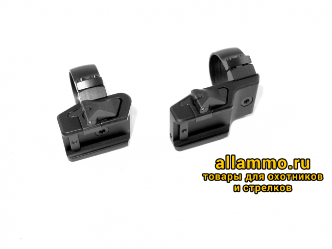 51-30-17-25-200 Кольца Innomount на Weaver/Picatinny 30мм вынос 25мм ВН=6mm