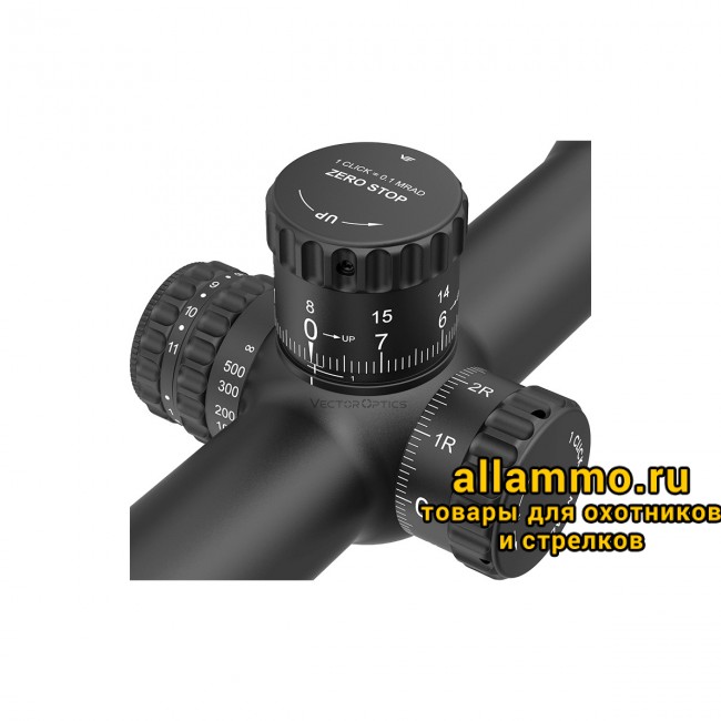 Оптический прицел Vector Optics Continental Tactical X8 4-32x56 SFP ED Zero Stop кольца 30мм