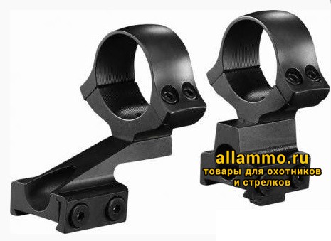 Кольца раздельные KOZAP CZ550 с выносом D30мм c окном визира BH14.8 (No.13*) низкие