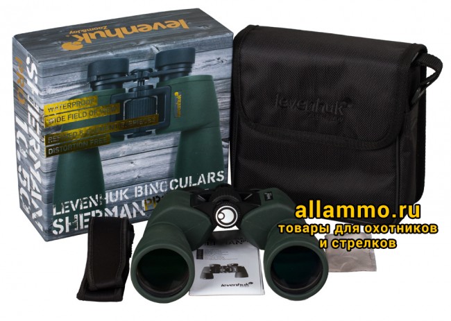 Бинокль Levenhuk Sherman PRO 10x50