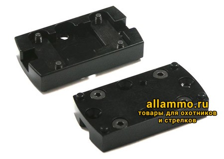 14448_4 10500-990033 Кронштейн HENNEBERGER `BDF-UNI` для установки коллиматора DocterSight на вентилируемую планку охотничьего ружья Германия