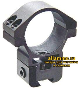RG18D-30M Кольца Leapers 30 мм  для установки на оружие с призмой 10-12 мм, STM, cредние 